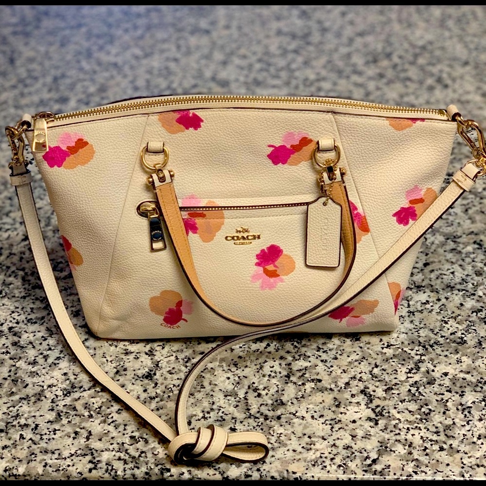 COACH Prairie Top Zip Satchel Cross Body Bag - Picture 2 of 9